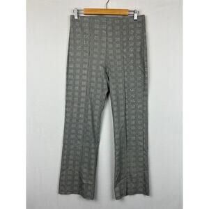 Clara Sun Woo Kick Fron High Slit Trouser Pant Chain Ring Design Women's Size M